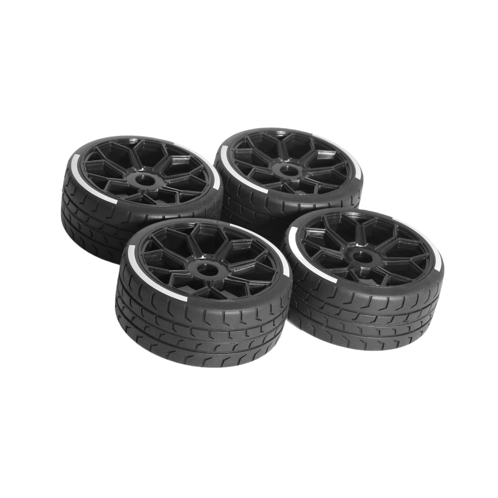 Kokiya 4 Pieces 1 7 Scale RC Car Tyre Replacement Higt Performance Supply RC Car Parts DIY High Speed Hubs Wheel RC Spare Part Truck