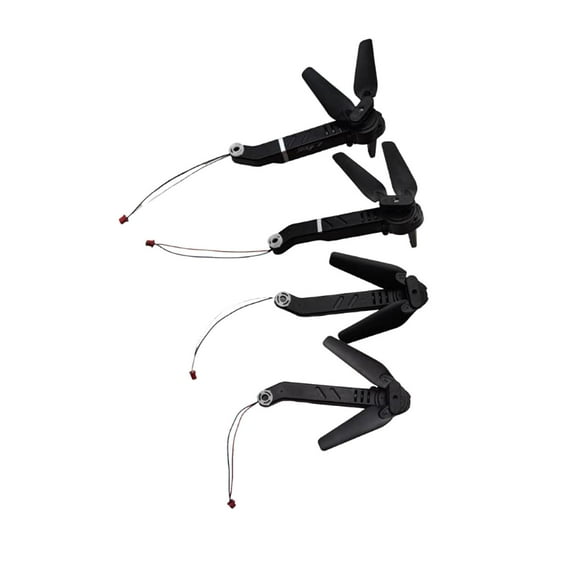 Kokiya 4 Pieces Drone Motor Arm Set with Motor Propellers for E88 RC Quadcopter