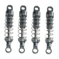 thumbnail image 1 of Kokiya 4Pcs RC Shock Absorbers Upgrades Kit Metal Spring for 1:12 Scale MN82 Model black, 1 of 5