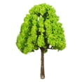 thumbnail image 1 of Kokiya 50Pcs 9.5cm Model Trees Realistic Train Scenery Architecture Trees for Dollhouse yellow green, 1 of 9