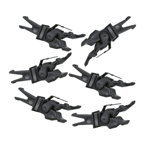 Kokiya 6 Pieces HO Scale Train Coupler Spring Coupler for 1:87 DIY Modified