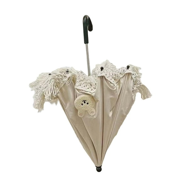 Kokiya Baby Parasol for Boys and Girls Windproof Rabbit Applique