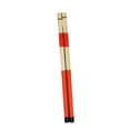 thumbnail image 1 of Kokiya Bamboo Drumsticks Smooth Grips 15.75 inch Length Dowel Drum Sticks for Jazz Rock red, 1 of 9