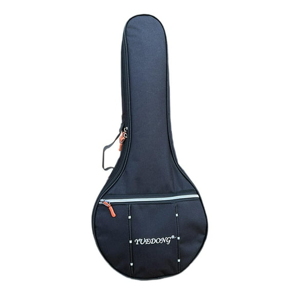 Kokiya Banjo Case with Exterior Pocket Mandolin Storage Bag for Stage Outdoor Picks