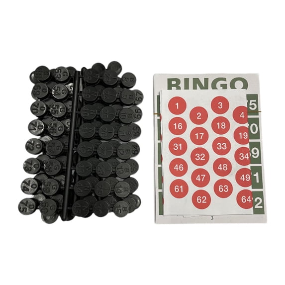 Kokiya Bingo Board Game Classic Bingo Cards Bingo Game for Parties Group Games Kids