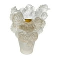 thumbnail image 1 of Kokiya Burner Modern 2 in 1 Centerpieces Crystal Vase for Table Indoor Transparent, 1 of 9