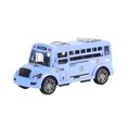 thumbnail image 1 of Kokiya Bus Toy Children Car Toy Inertia Car Vehicles, Pull Back Car for Kids Boys Girls Blue, 1 of 9