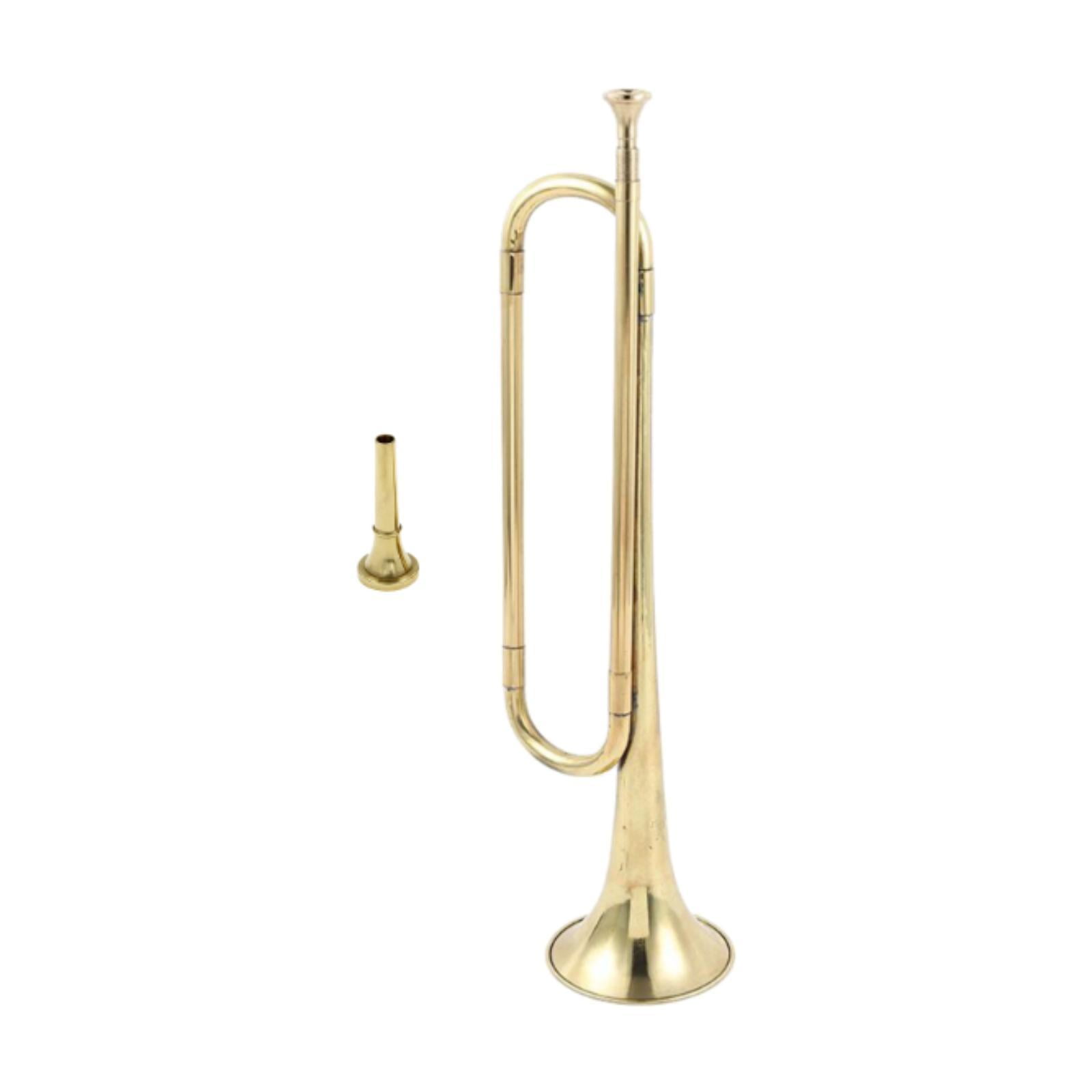 Kokiya C Flat Bugle Brass Bugle Bugle with Mouthpiece for Cavalry Stage ...
