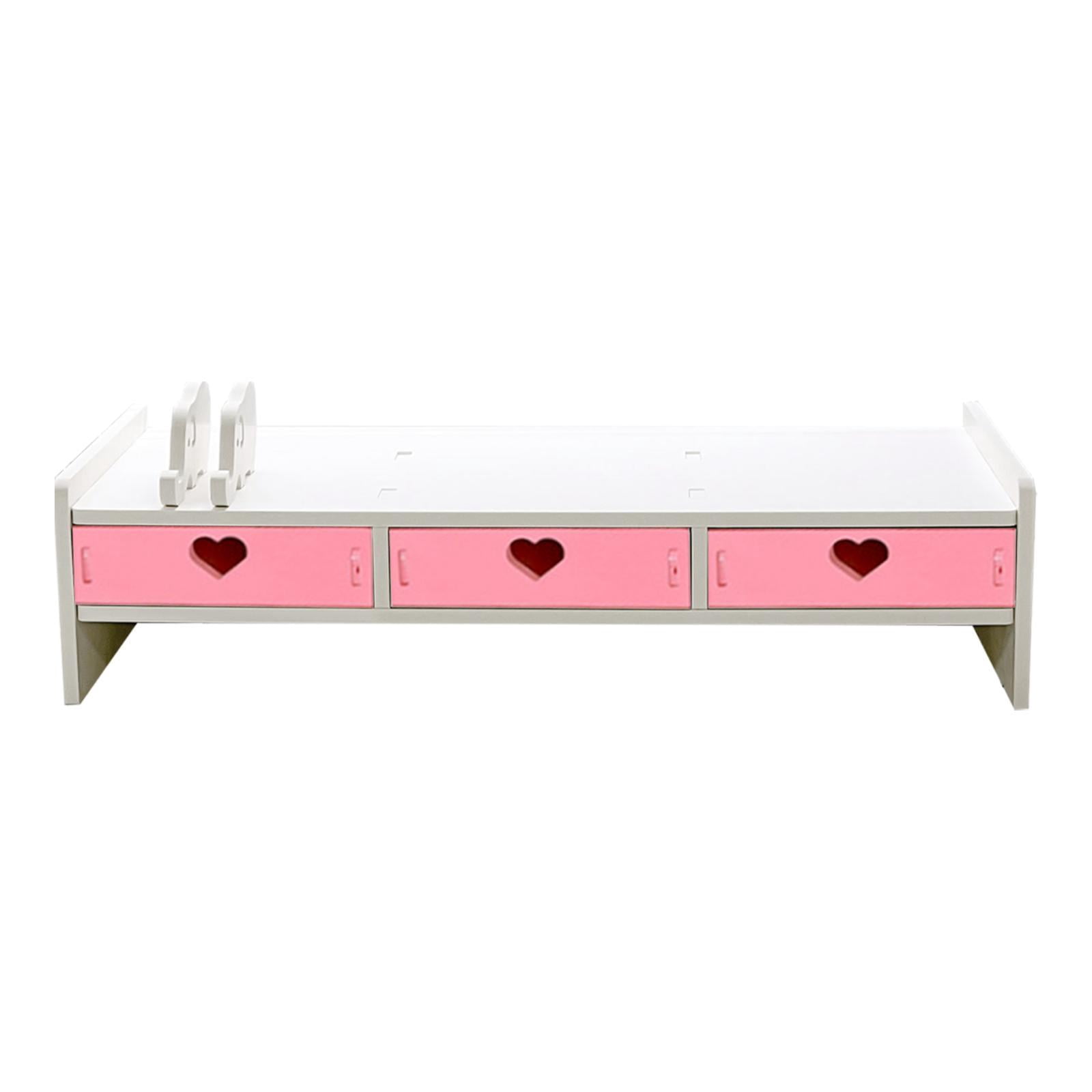 Pink Laptop Riser Kokiya Computer Stand Laptop Holder Heightening Decor Screen Riser ...
