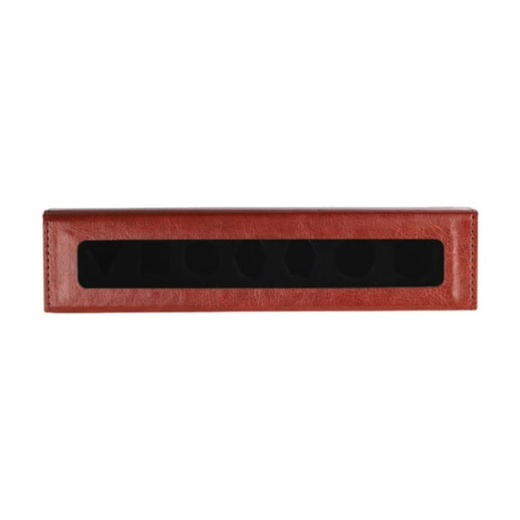 Kokiya Dice Storage Box Dice Gaming Accessory for Kids Adults Gift Dices Holder Box Brown