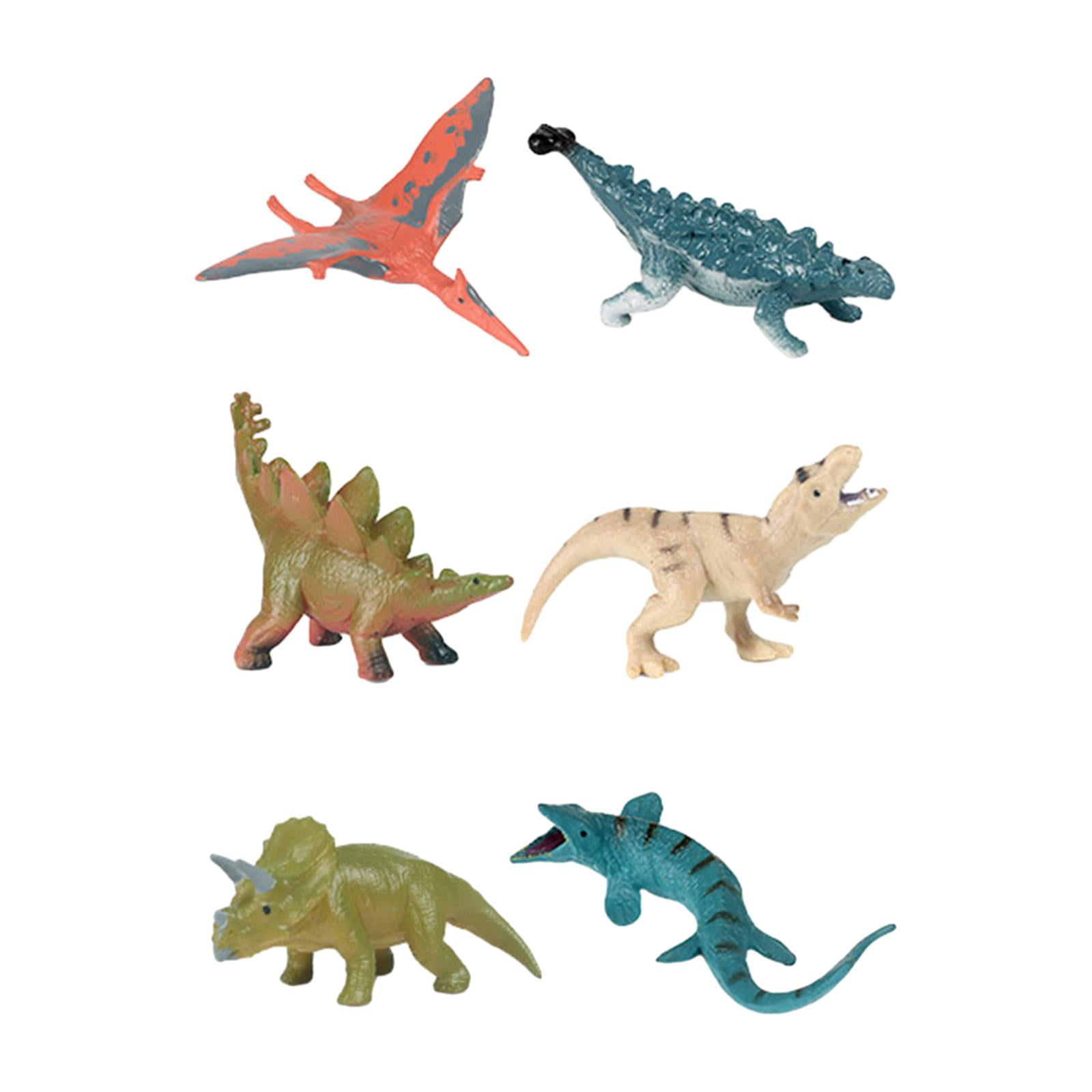 Mini Jouet Dinosaure Figurine, 16 Pièces Mini Figurines De