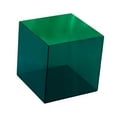 thumbnail image 1 of Kokiya Display Case Clear Storage Cube Organizer Storage Bin Display Stand for Doll Green, 1 of 9