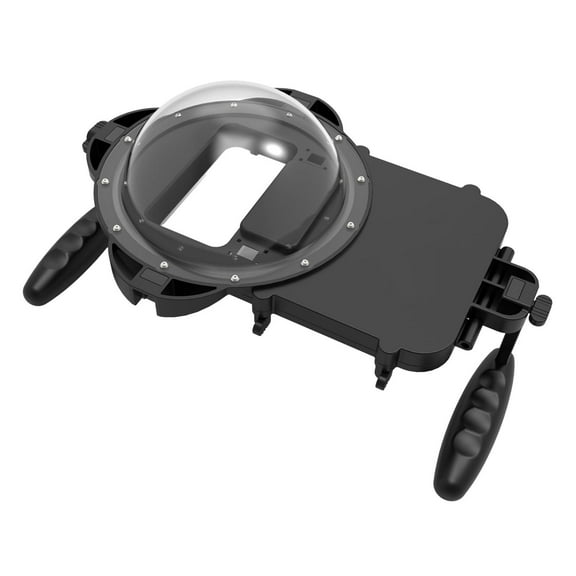 Kokiya Diving Phone Case Smartphone Waterproof Housing Accessories with Clear Dome Port