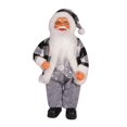thumbnail image 1 of Kokiya Doll Convenient Cute Holiday Decoration for Xmas Party Black white plaid, 1 of 9