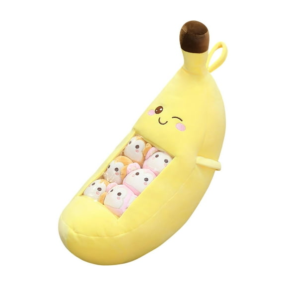 Kokiya Doll Cushion Huggable Creative Food Toy for Kids Family Children banana