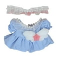 thumbnail image 1 of Kokiya Doll Dress with Headband Doll Changing Clothes Fashion Make Your Own Dolls blue, 1 of 9