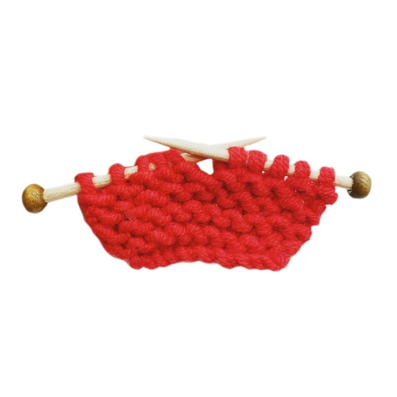Kokiya Dollhouse Woolen Yarn Knitting for 1:12 Dollhouse Child Doll Red