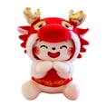 thumbnail image 1 of Kokiya Dragon Hug Pillow Throw Pillow Chinese New Year Toy Spring Festival, 1 of 9