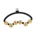 thumbnail image 1 of Kokiya Drum Set Tambourine Ensemble Music Rhythm Tambourine Tambourine for Drum Set Brass, 1 of 9