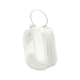 thumbnail image 1 of Kokiya Figure Display Bag Waterproof Small Doll Storage Bag for Action Figures Doll White square, 1 of 9