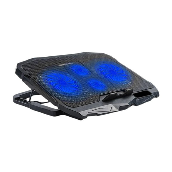 Kokiya Foldable Laptop Cooling Pad Ergonomic Notebook for 14-15.6inch Laptop With 4 Fans