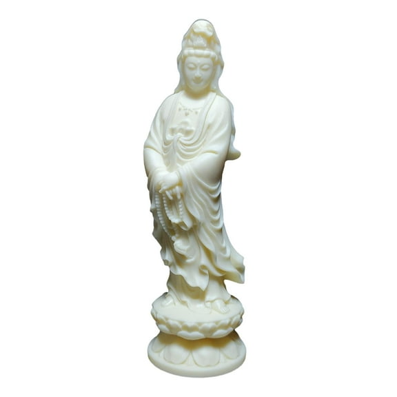 Kokiya Guanyin Statue Ornament Decorative Standing Table Decoration Feng Shui Sculpture