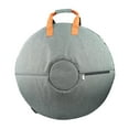 thumbnail image 1 of Kokiya Hand Drum Bag Accessories Double Shoulder 22inch Shock Absorption Hand Drum Case gray, 1 of 9