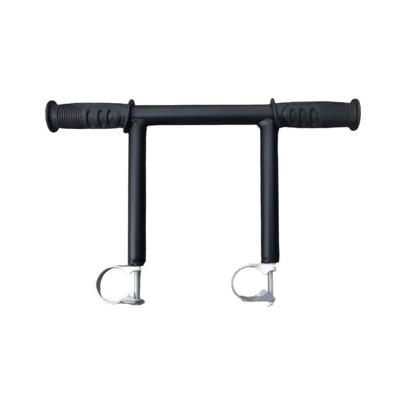 Kokiya Handlebar Extender Cart Accessories Metal Handle Extender Universal Extension Easy to Install Fits All Types Black 32mm