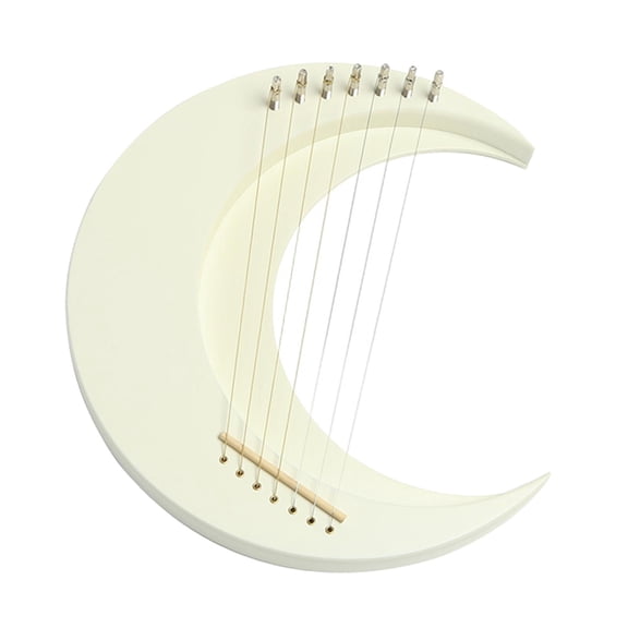 Kokiya Harp Making Material Set s 7 Strings Soft Sound Portable Classical Lyre