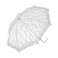 thumbnail image 1 of Kokiya Kids Decor Lace Wedding Umbrella Diameter 50cm for Wedding Party Photo Props White, 1 of 9
