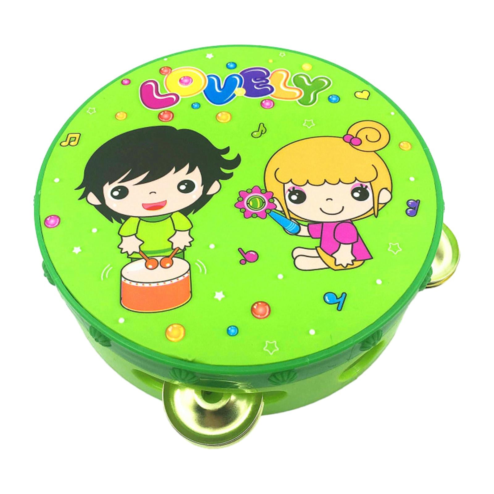 Kokiya Kids Music Tambourine Preschool Activcity Games Hand Instrument ...