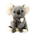 thumbnail image 1 of Kokiya Koala Plush Toy Koala Bear Stuffed Decoration 11.02inch Collectible Mum and Baby gray, 1 of 9