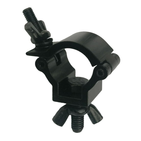 Kokiya LED Moving Head Lighting Clamp Aluminum DJ Light Clamp for Moving Head Black for 24 to 26mm