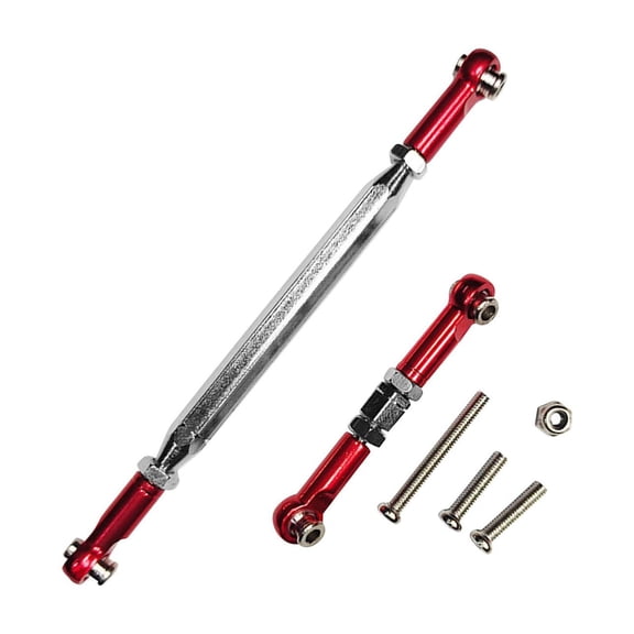 Kokiya Metal Steering Servo Link Linkages RC Spare Parts DIY Metal Steering Rod Replace