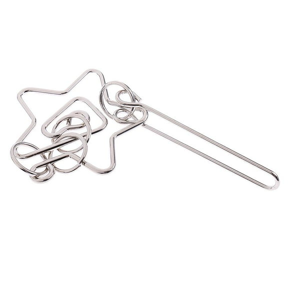 Kokiya Metal Wire Chinese Puzzle IQ Brain Teaser Kids Educational Toys