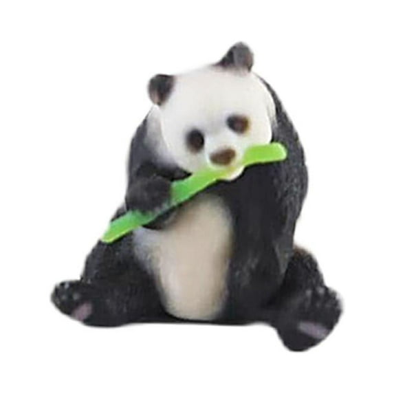 Kokiya Mini Fairy Garden Panda Statue 1/64 Scale Fairy Garden DIY Miniature Scenes B