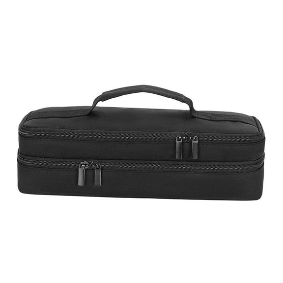 Kokiya Printer Storage Bag Compact Double Layer Handbag for Travel Business Working