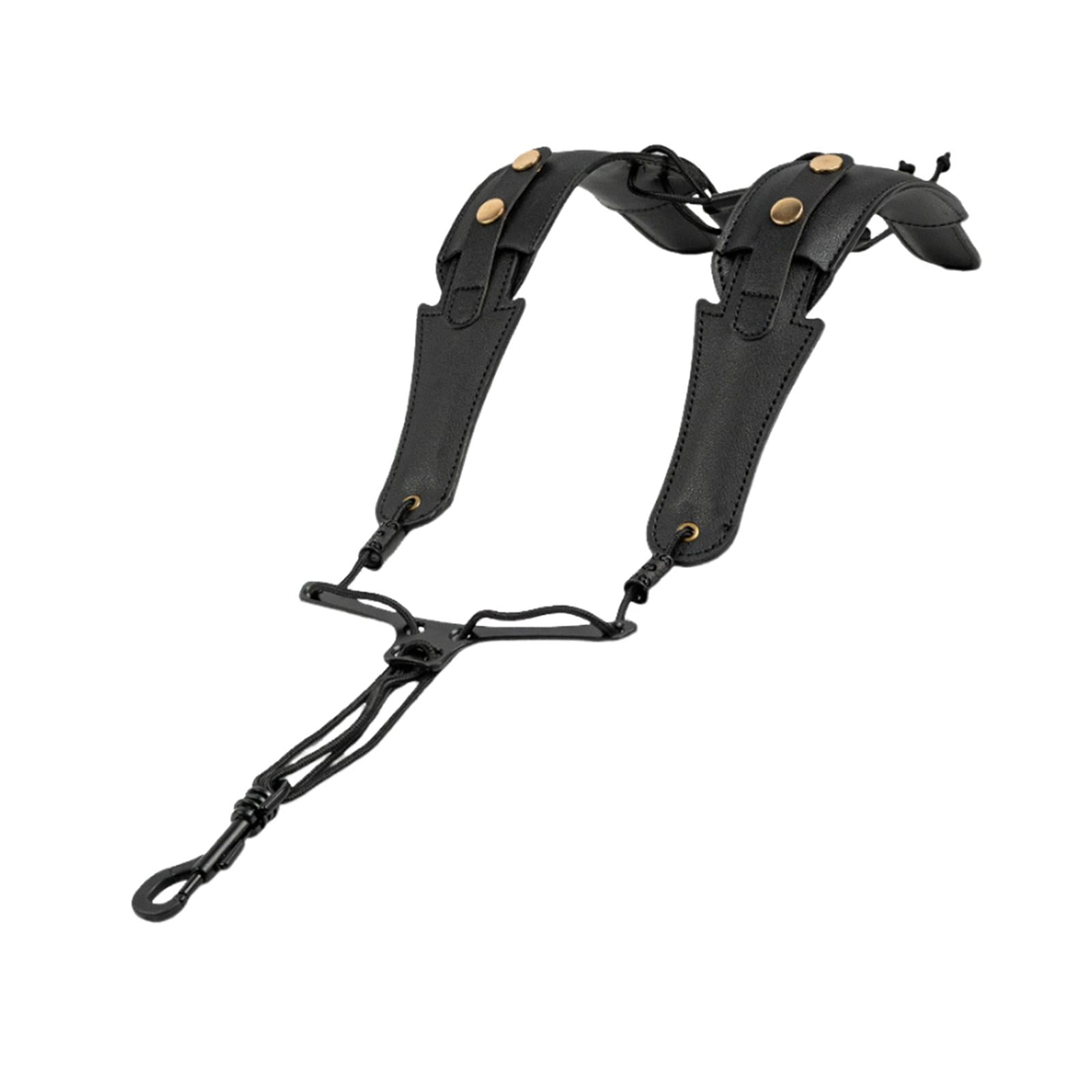 Kokiya Saxophone Shoulder Harness Adjustable Saxophone Strap for Alto