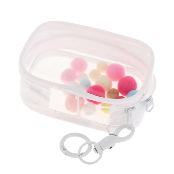 Kokiya Small Doll, , Figure Storage Case, Carrying Case, Mini Doll Storage Bag, Display White Rectangle