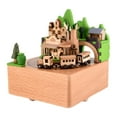 thumbnail image 1 of Kokiya Train Music Box Collectible Statue Decorative Table Centerpiece Desktop Ornament, 1 of 9