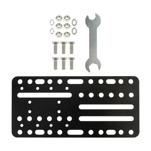 Kokiya USB Handbrake Mount Plate Black Metal Handbrake Accessories for T500 G27 G29