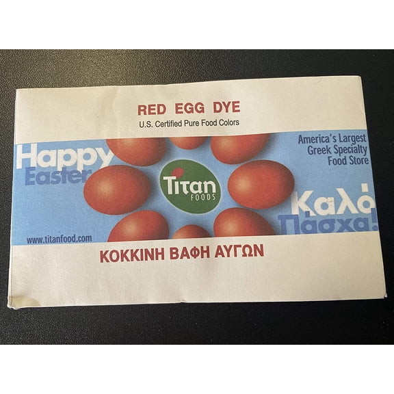 Kokkinh Red Egg Dye (Easter Special) - Pack of 4