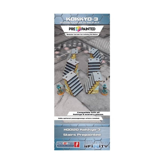 Micro Art Studio Kokkyo 3 - Stairs (prepainted) New