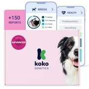 Koko DNA Test for Dogs | Advanced Range | 150 Breeds, Health & Traits Reports | All Fees Included