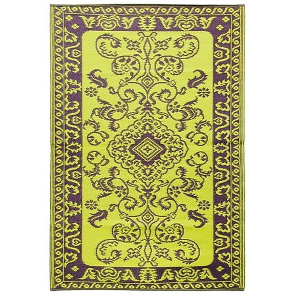 Koko Floormat Classic Duo Tone- Aubergine - 4 X 6 Ft. - Plastic