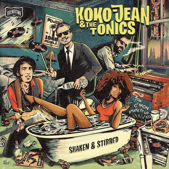 Koko-Jean & the Tonics - Shaken & Stirred - Music & Performance - CD