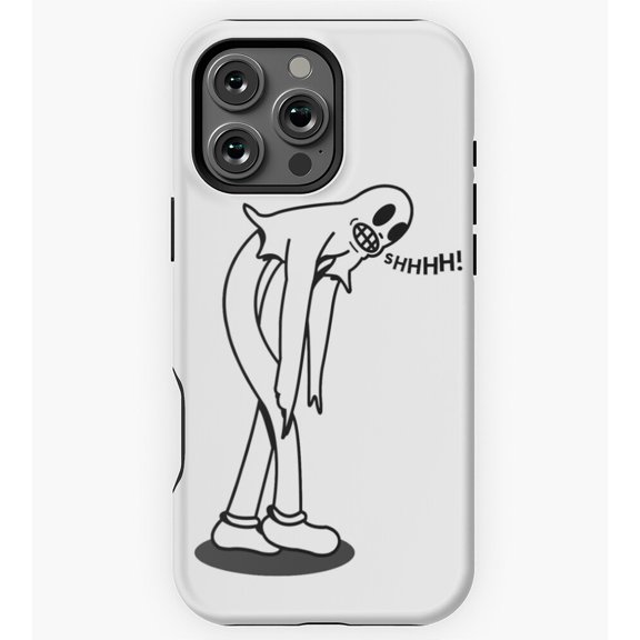 Koko The Clown Ghost White Art GA2186 Phone Case for iPhone 11 to 17 Pro Max