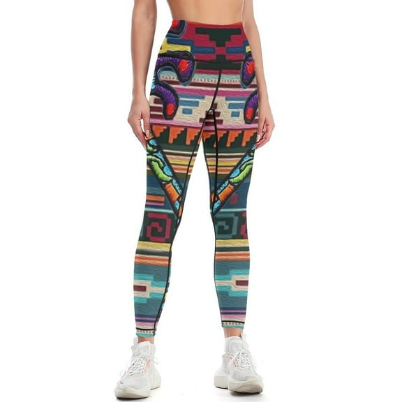 Kokopelli Art Leggings Legging sport Women sportwear Women's high waist Womens Leggings