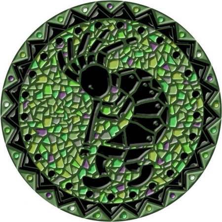 Kokopelli Poolsaic -green- 29 inches