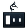 thumbnail image 1 of Kokopelli Single GFI CUSTOM Product Double Switch Cover, 1 of 2